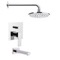 Tub and Shower Faucet Sets with 8